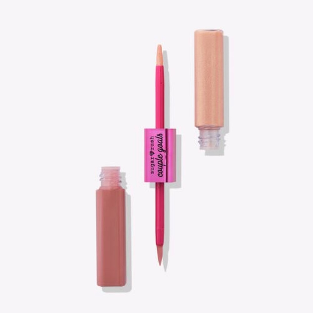 NEW- Tarte Sugar Rush Couple Goals Lip Gloss in Jelly/Donut
